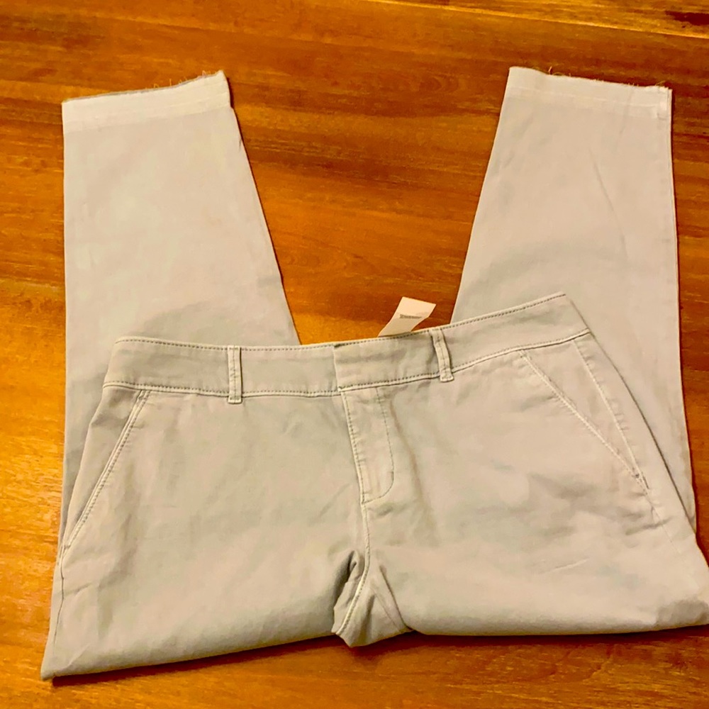 Loft Pants. Light sea foam color. Brand new with tags. Smoke and pet free home